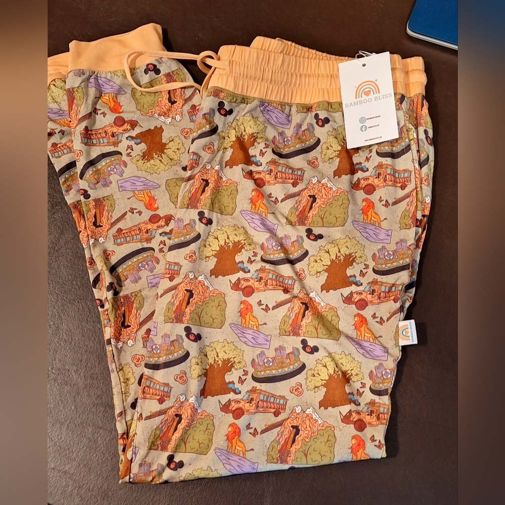 Bamboo Bliss Lion King Sleep Pants.☆Size 3xl☆ NWT
